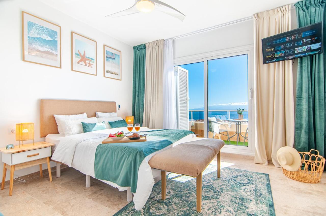 Luxury Townhouse With Panoramic Sea View Villa Puerto de Santiago  Luaran gambar