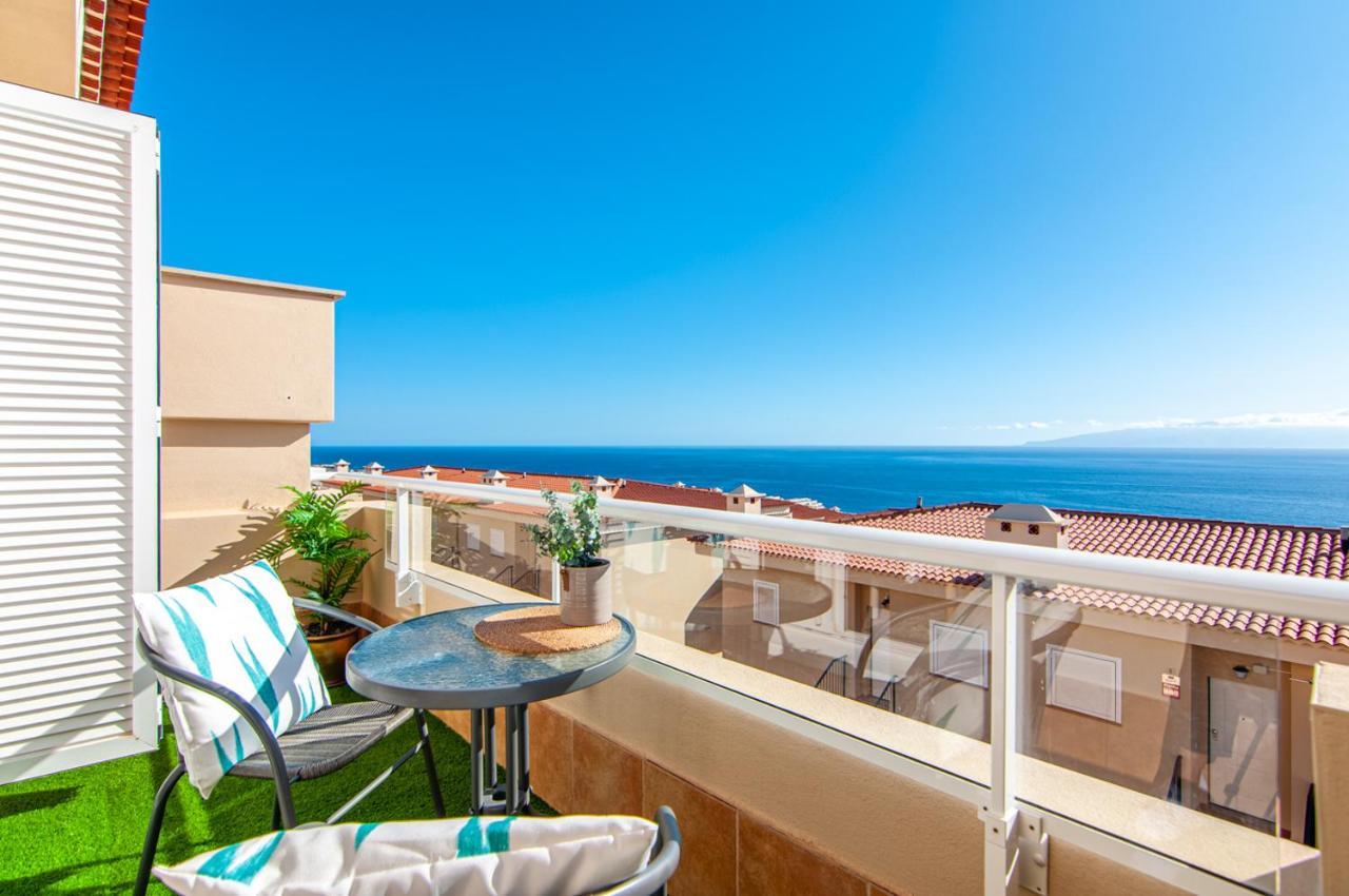 Luxury Townhouse With Panoramic Sea View Villa Puerto de Santiago  Luaran gambar