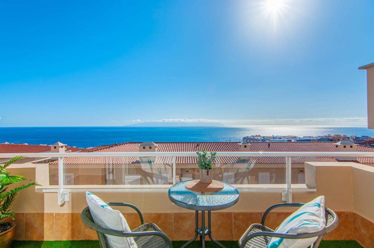 Luxury Townhouse With Panoramic Sea View Villa Puerto de Santiago  Luaran gambar